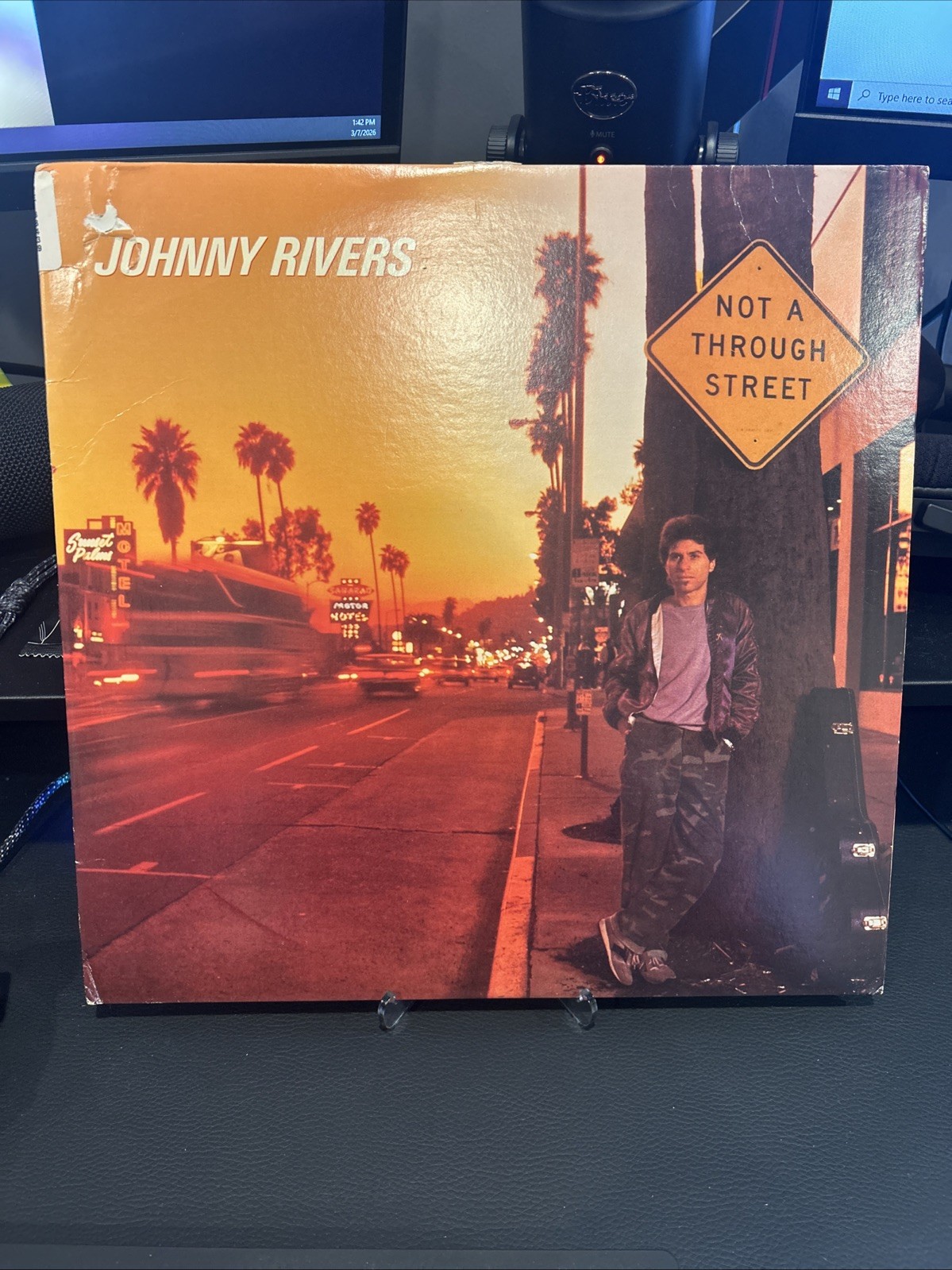 Johnny Rivers - Not A Through Street - 1983 Priority Records LP - Used [Vinyl]