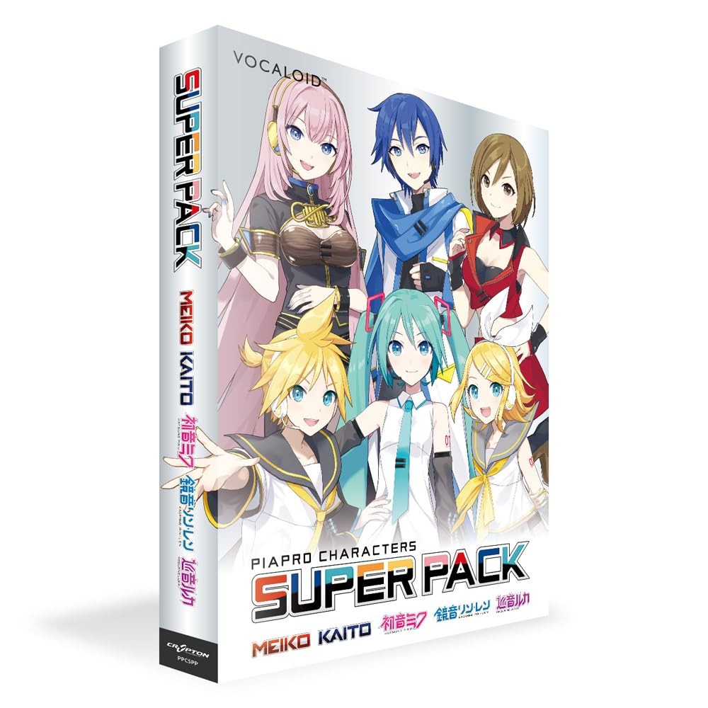 CRYPTON VOCALOID4 Megurine Pear Pro Characters Super Pack Music DVD Software New