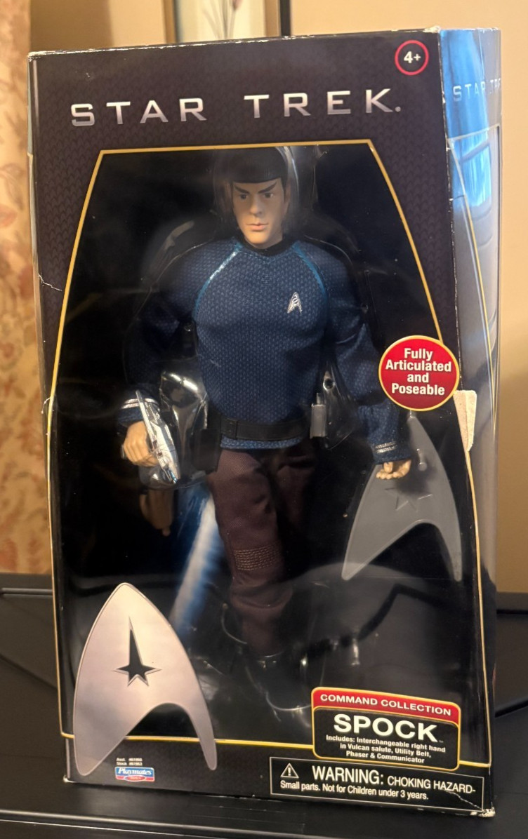 2009 Star Trek Command Collection Spock Doll