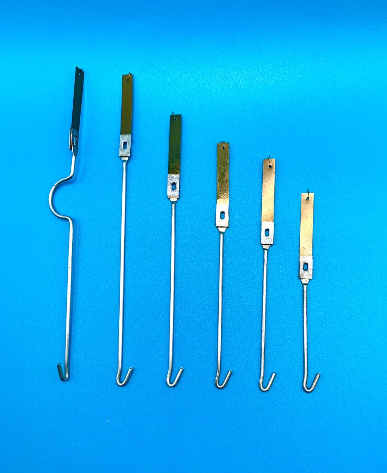 American Clock Pendulum Suspension Spring. Set of 6. Completely New.