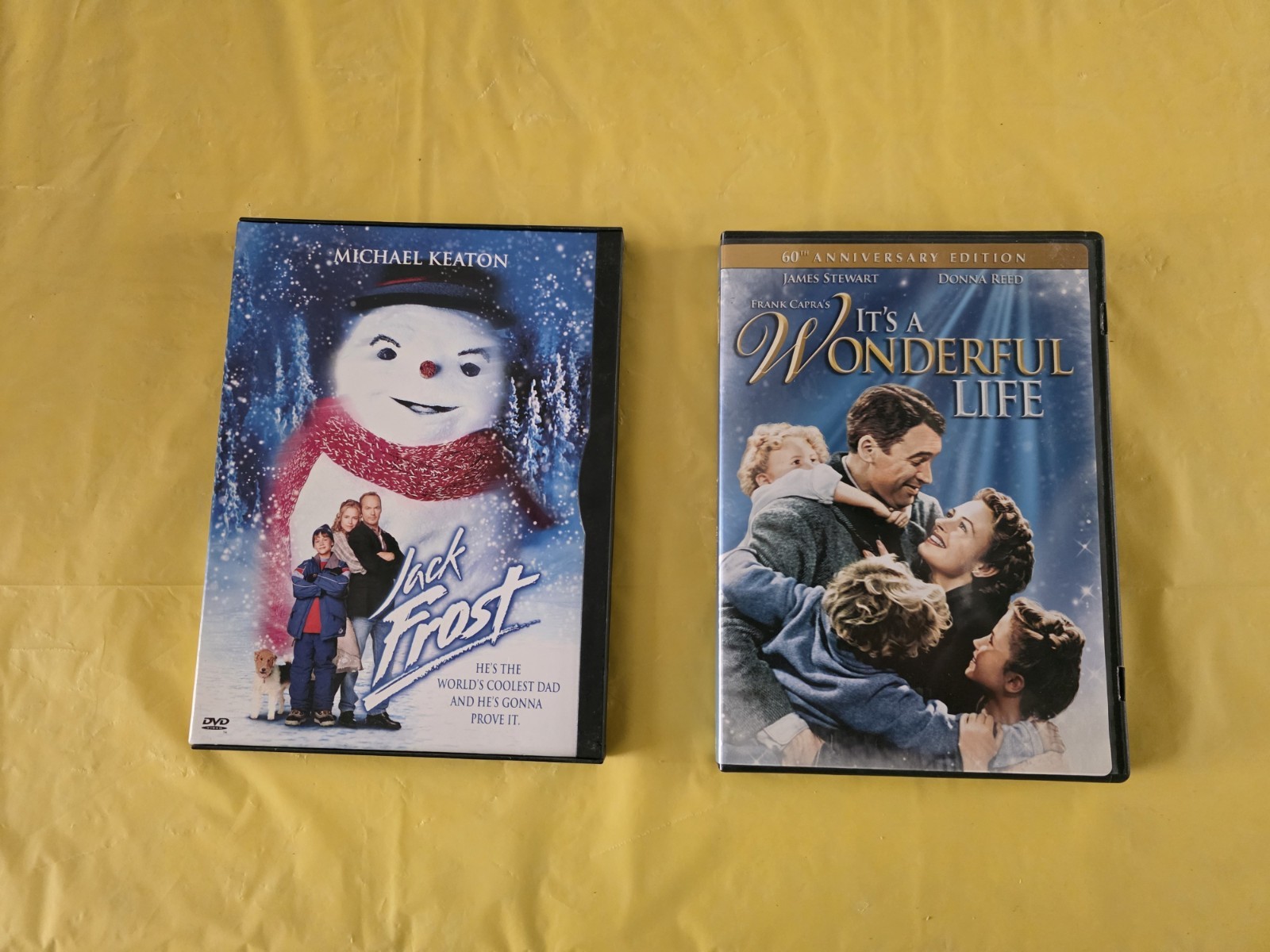 Lot of 2 Holiday DVD's- It's a Wonderful Life (60th Anniv Edition)/Jack Frost