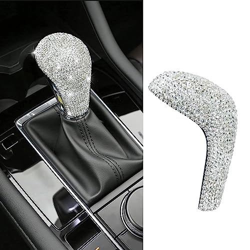 Bling Car Accessories Cover Sticker Shift Knob Crystal 20-22 Shift Handle Cover