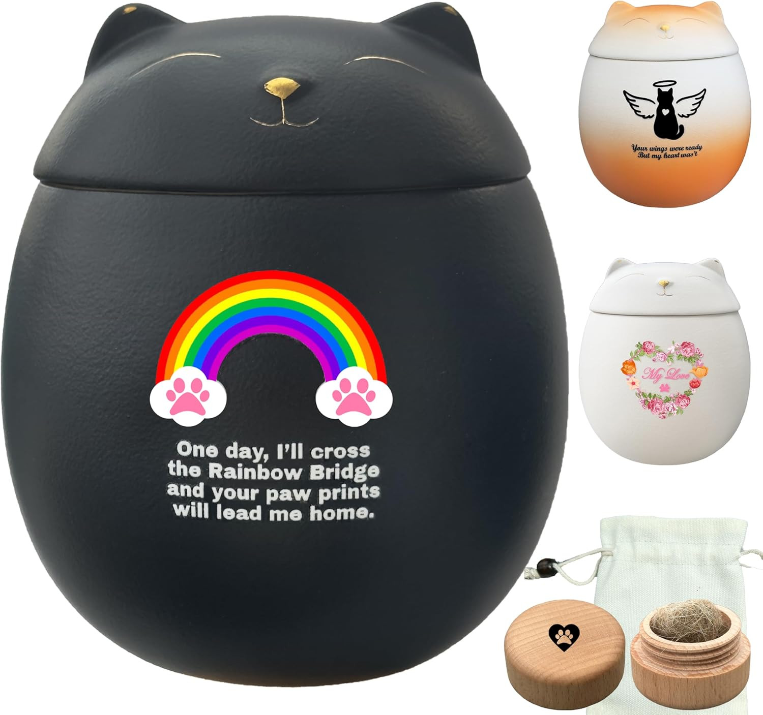 Cat Urn,Pet Urn for Cats Ashes,Cat Urns for Ashes Personalized Custom,Urns for C