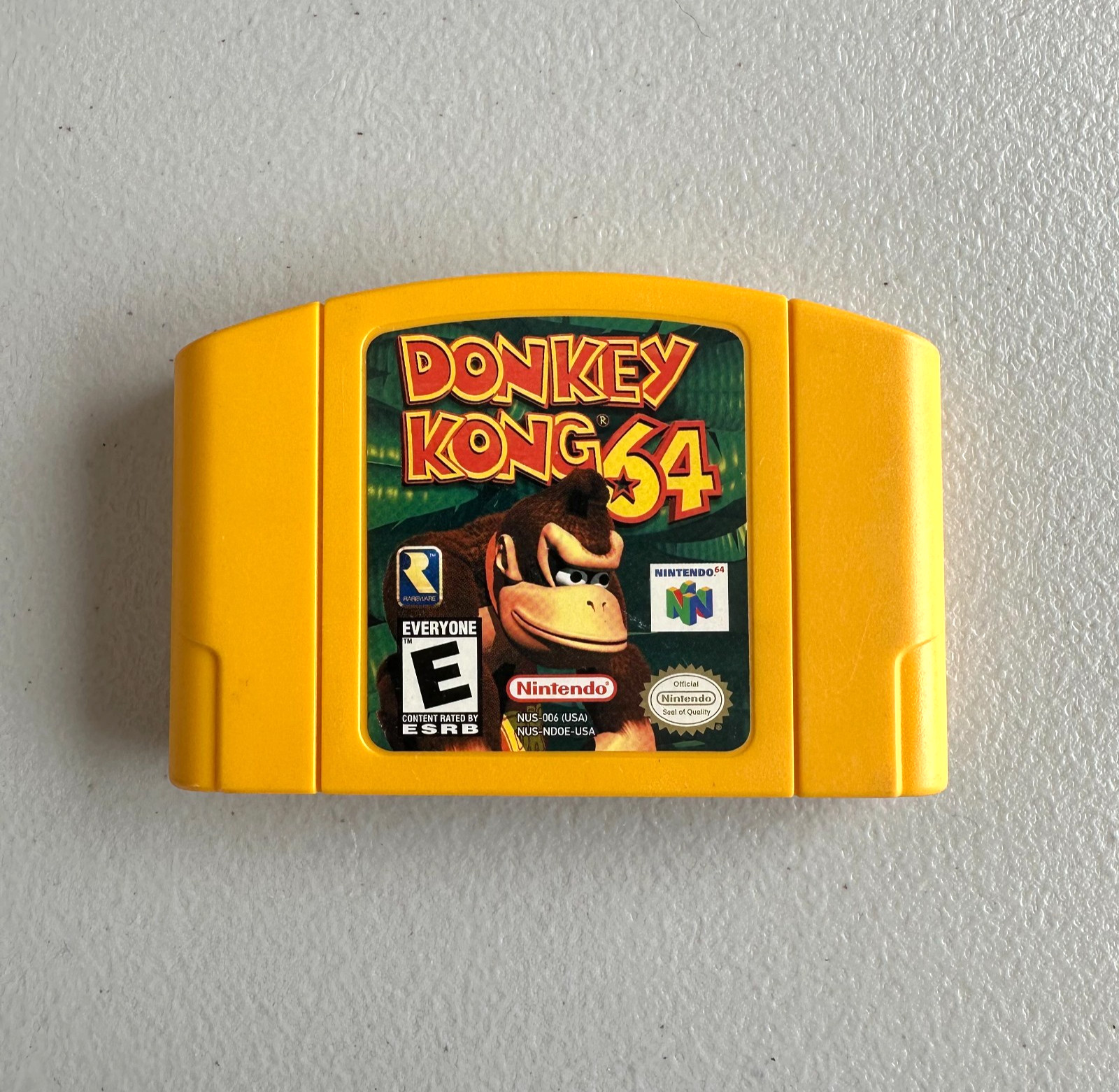 Donkey Kong 64 (Nintendo, 1999) N64 AUTHENTIC Cartridge Only TESTED & Working!