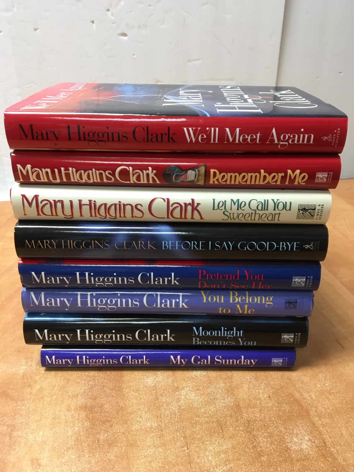 Mary Higgins Clark Suspense Mixed Lot of 10 Hardcover Books w/ Dust Jackets