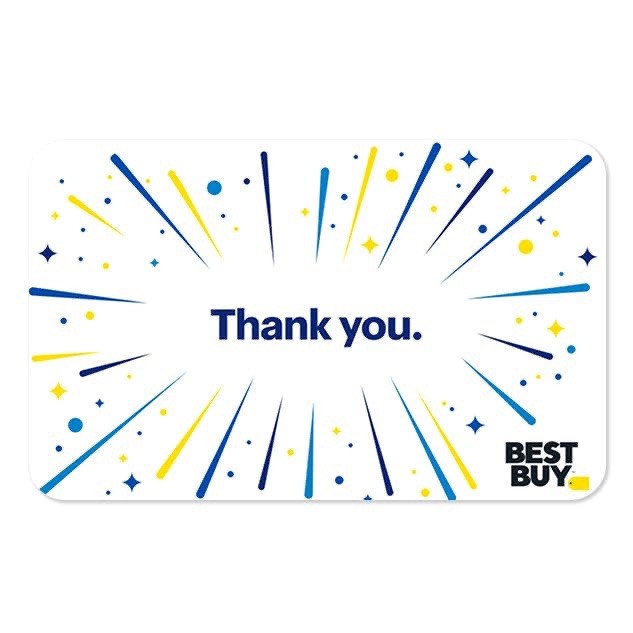 Best Buy $50 Gift Card Physical Card Only Pick Up Only