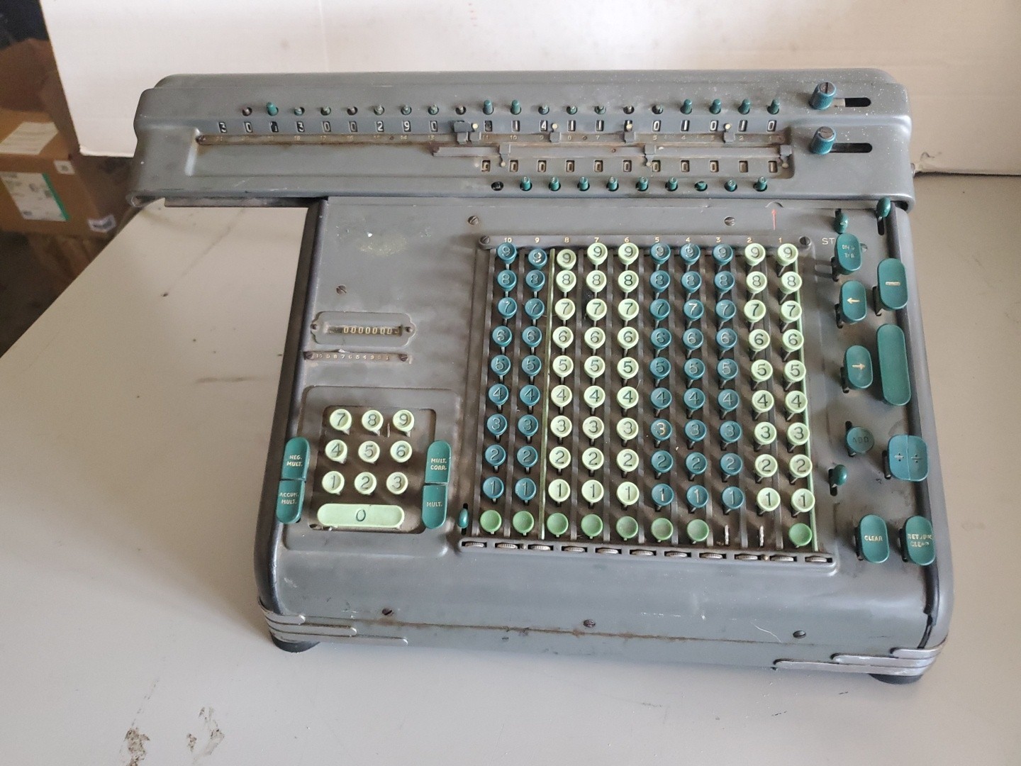 Friden ST10 Calculating Machine - Vintage Calculator SW10 STW10 (not Working) 