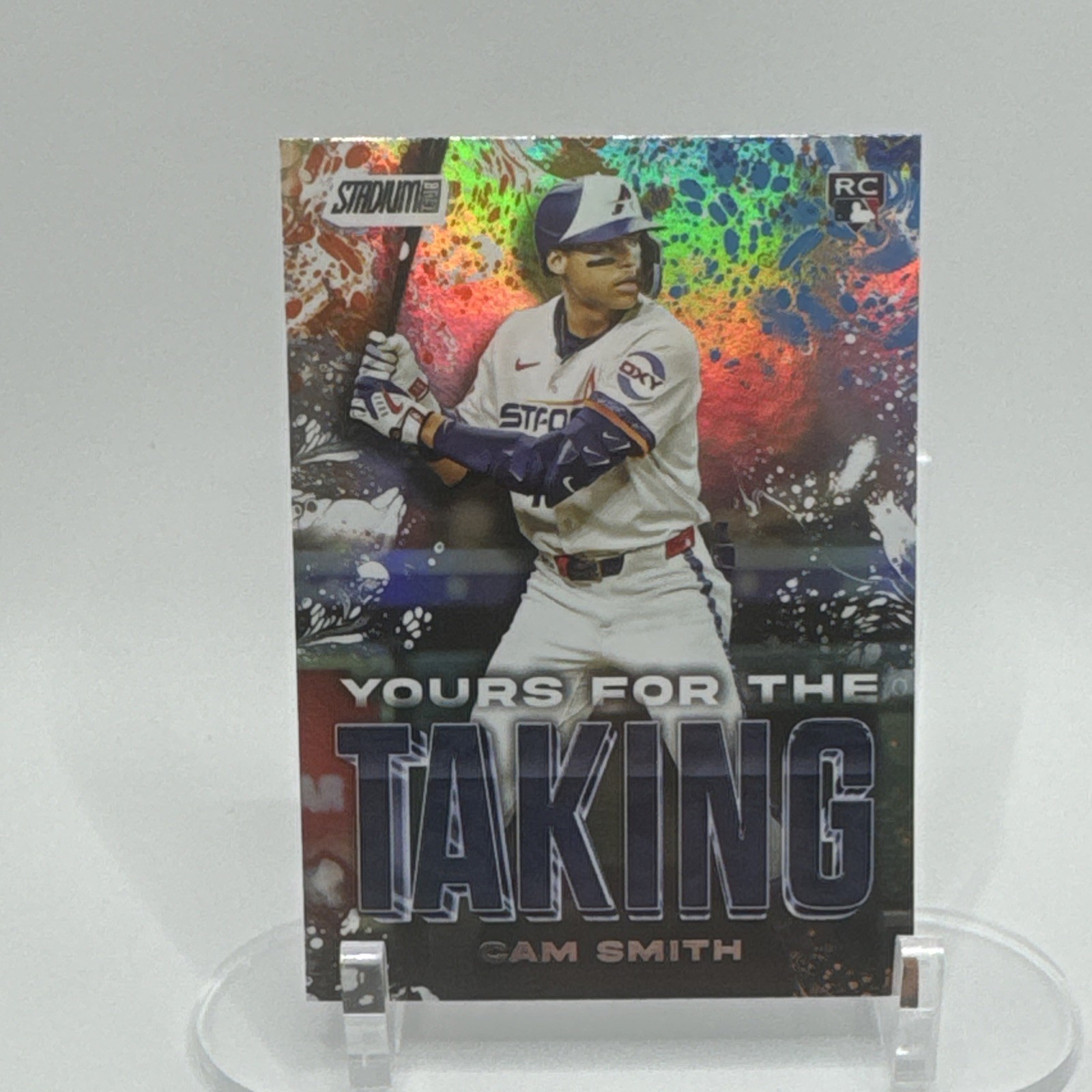 2025 Topps Stadium Club Cam Smith Rookie Yours for the Taking Foil RC Insert SP