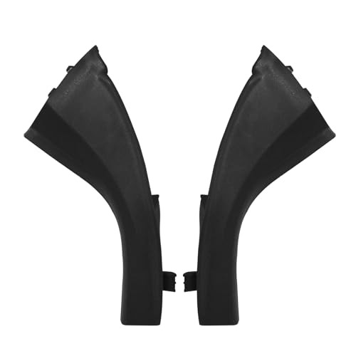 Right and Left Front Wiper Side Cowl Extension Cover Trim Black Compatible 