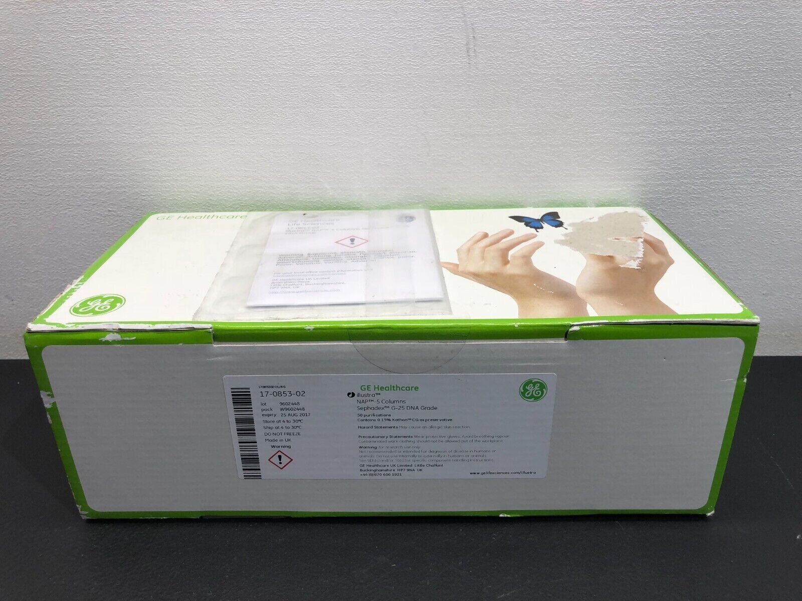 GE Healthcare 17-0853-02 Illustra NAP-5 Columns Sephadex G-25 DNA Grade