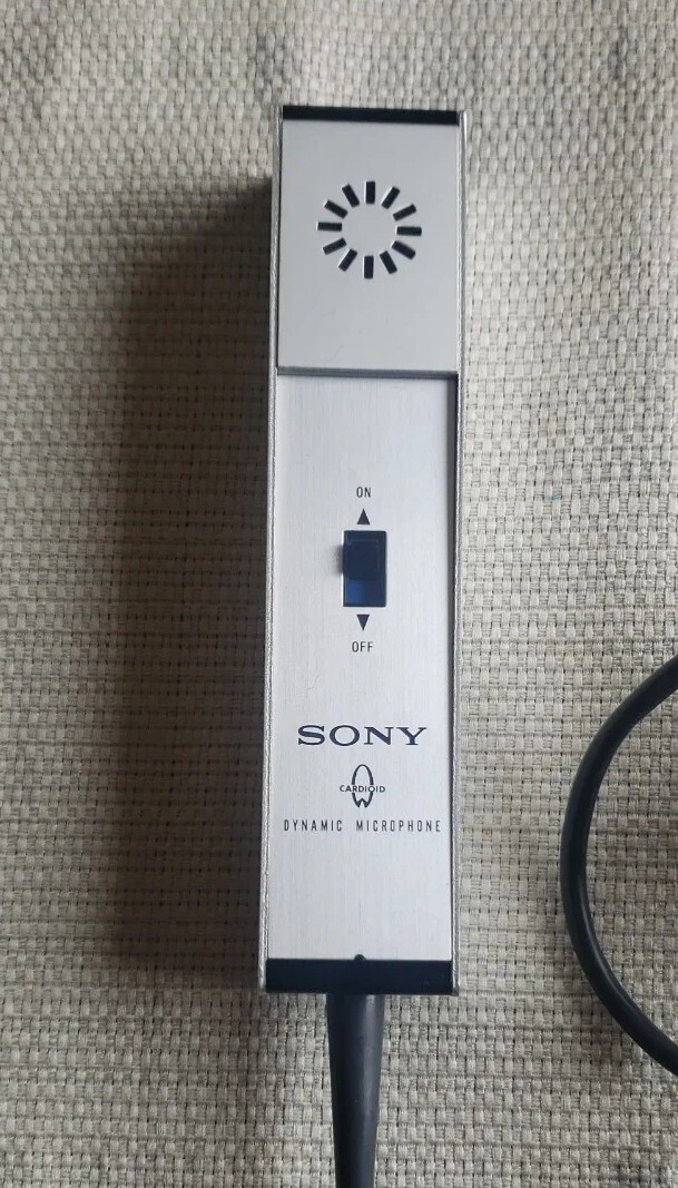 Sony Dynamic F-95 Microphone Corded Cardiod Sony Corporation Vintage