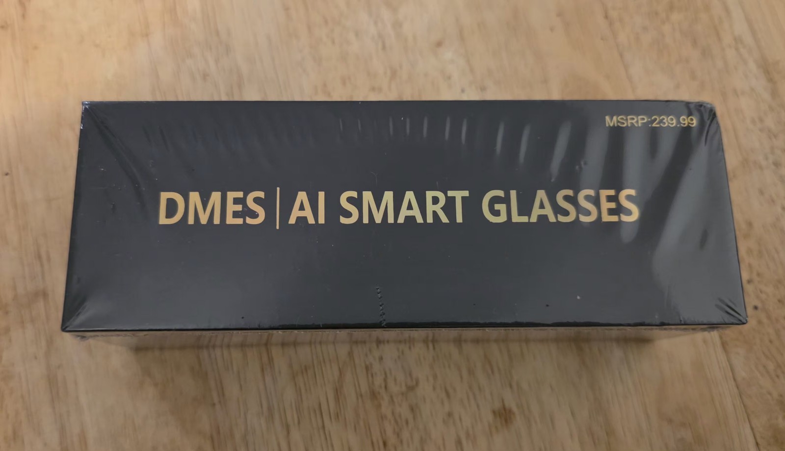 DMES AI Smart Glasses Brand New In Box Black Sealed In Box