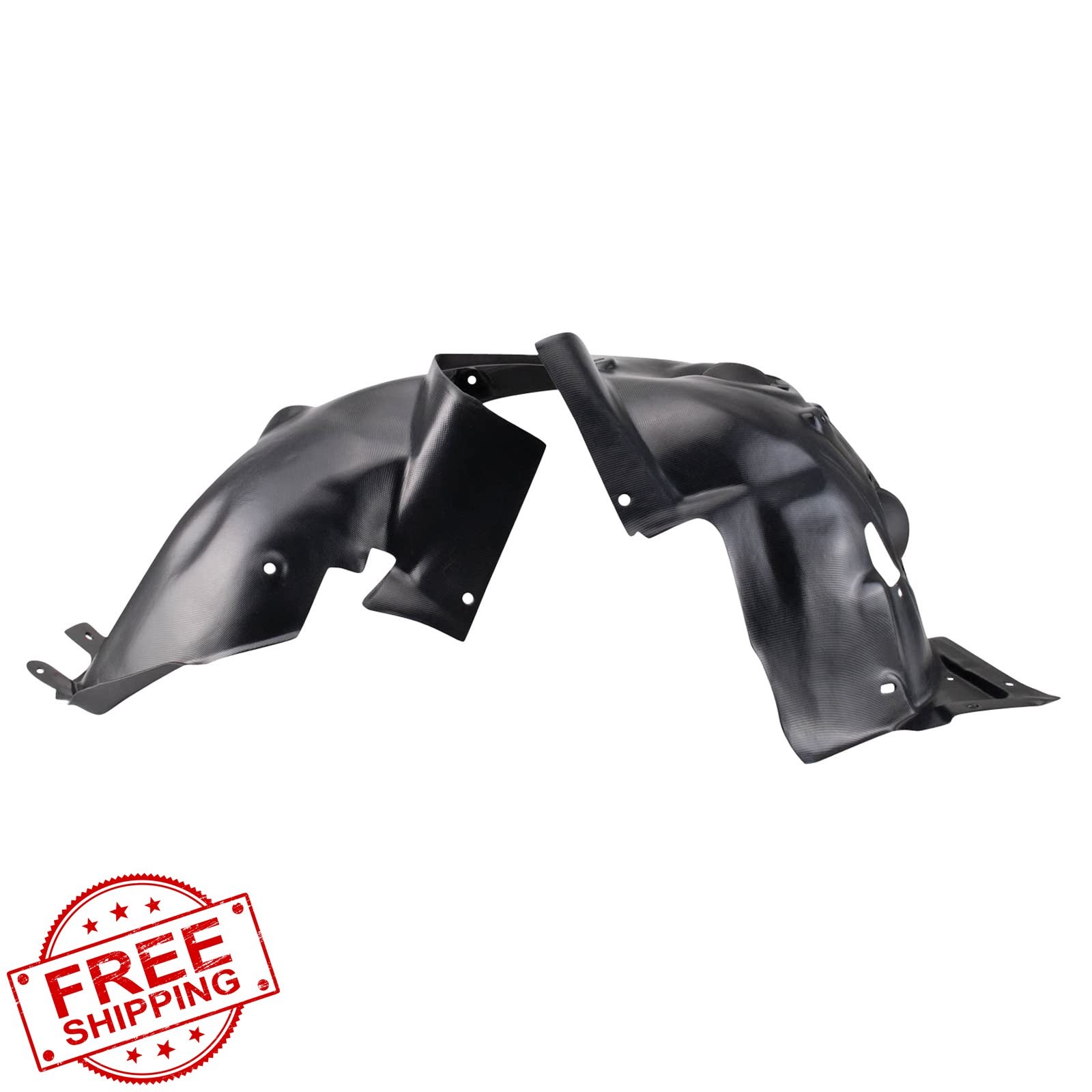 TRQ Mini Cooper Fender Liner Set 09-15 Convertible 11-14 Clubman 12-15 Roadster