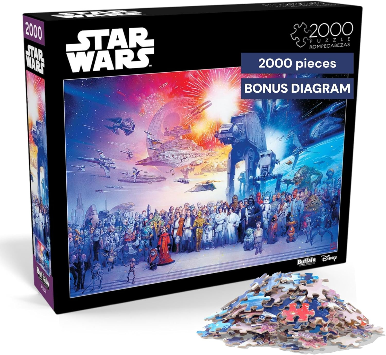 - Star Wars™ - You Were the Chosen One - 2000 Piece Jigsaw Puzzle for Adults - C