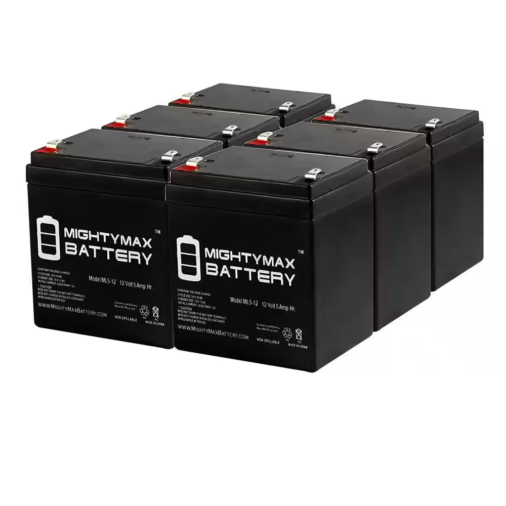 12-Volt 5000 Mah UPS Replacement Battery Compatible with Power Patrol SLA1055 [E