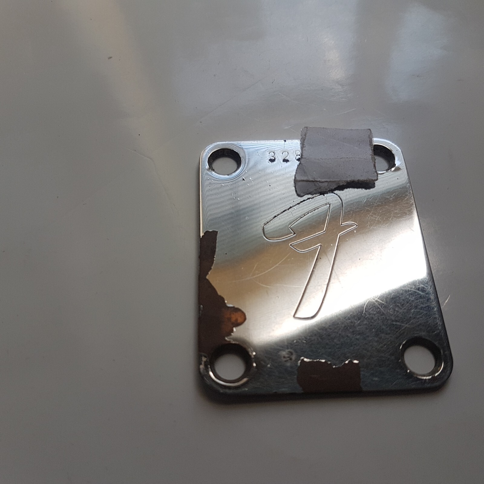 1971 FENDER JAZZ / PRECISION BASS / TELECASTER NECK PLATE USA