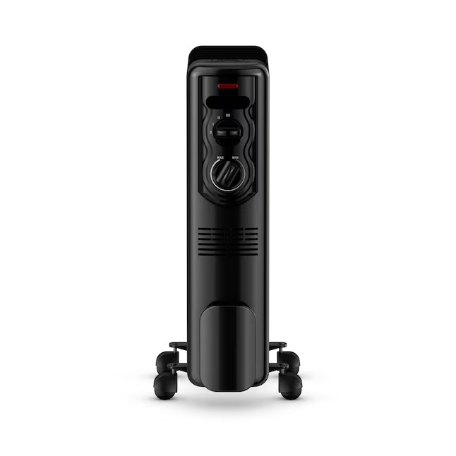 UTILITECH Indoor Electric Space Heater, Up to 1500-Watt, Oil-filled Radiant