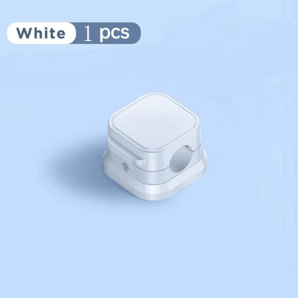 Magnetic Cable Organizer Cable Clips 1/3/6 PCS Management Wire Keeper Wall Data 