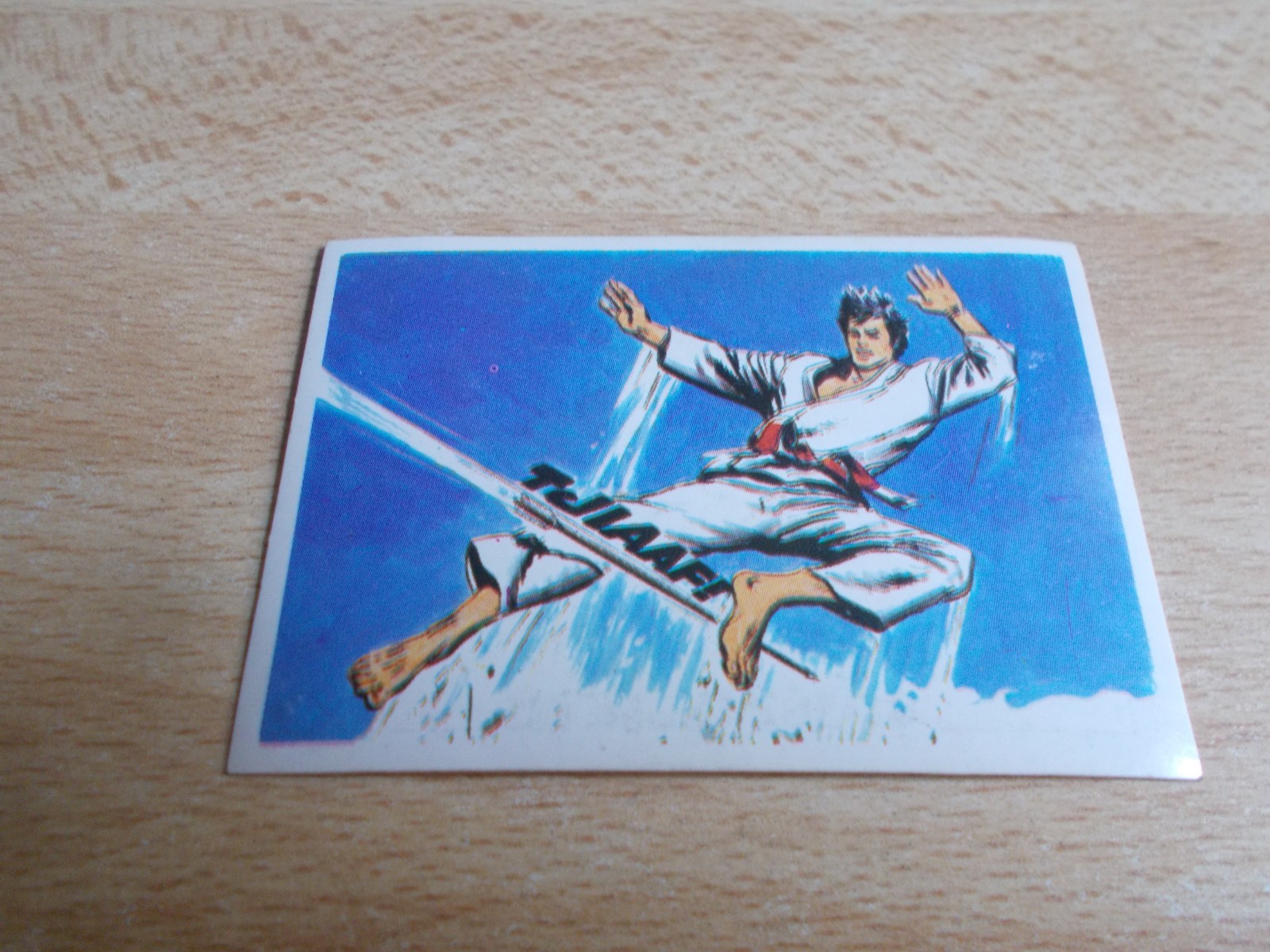 Non PANINI Image For 1976 Album KUNG FU - KARATE - BRUCE LEE - No. 196