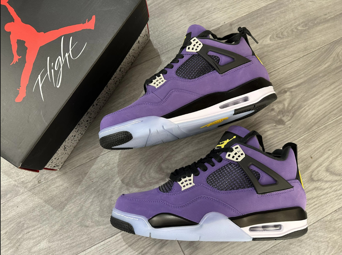 Men's Jordan 4 “Lakers" FV5029-500 - Size US 7-12 NEW