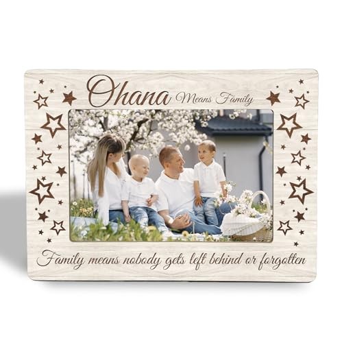 Family Picture Frame Gifts - Hawaiian Gifts - Ohana Means Family Family-01
