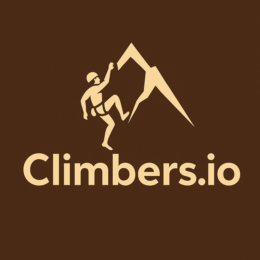 Climbers.io - ONE WORD .io DOMAIN NAME - Outdoors, Climbing, Gear!