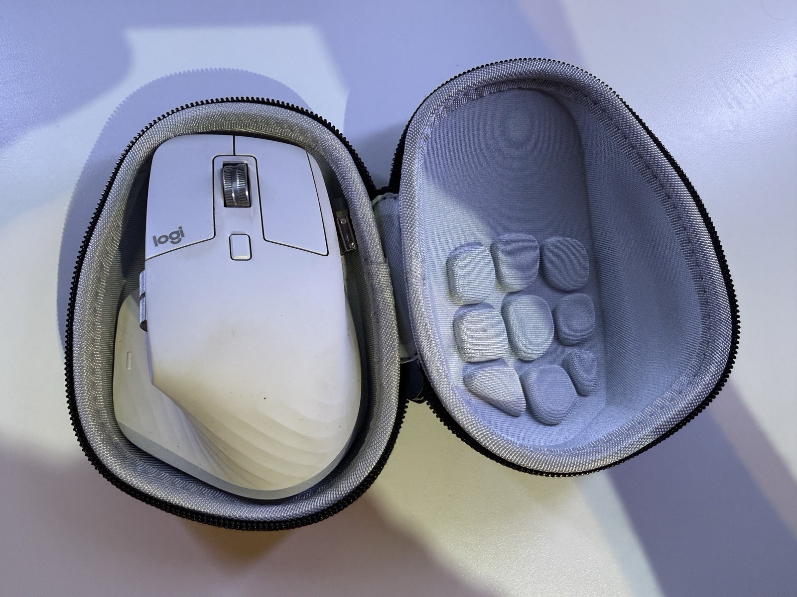 Logitech MX Master 3S Wireless Mouse White, Ultra-Fast Scroll, USB, 8000 DPI