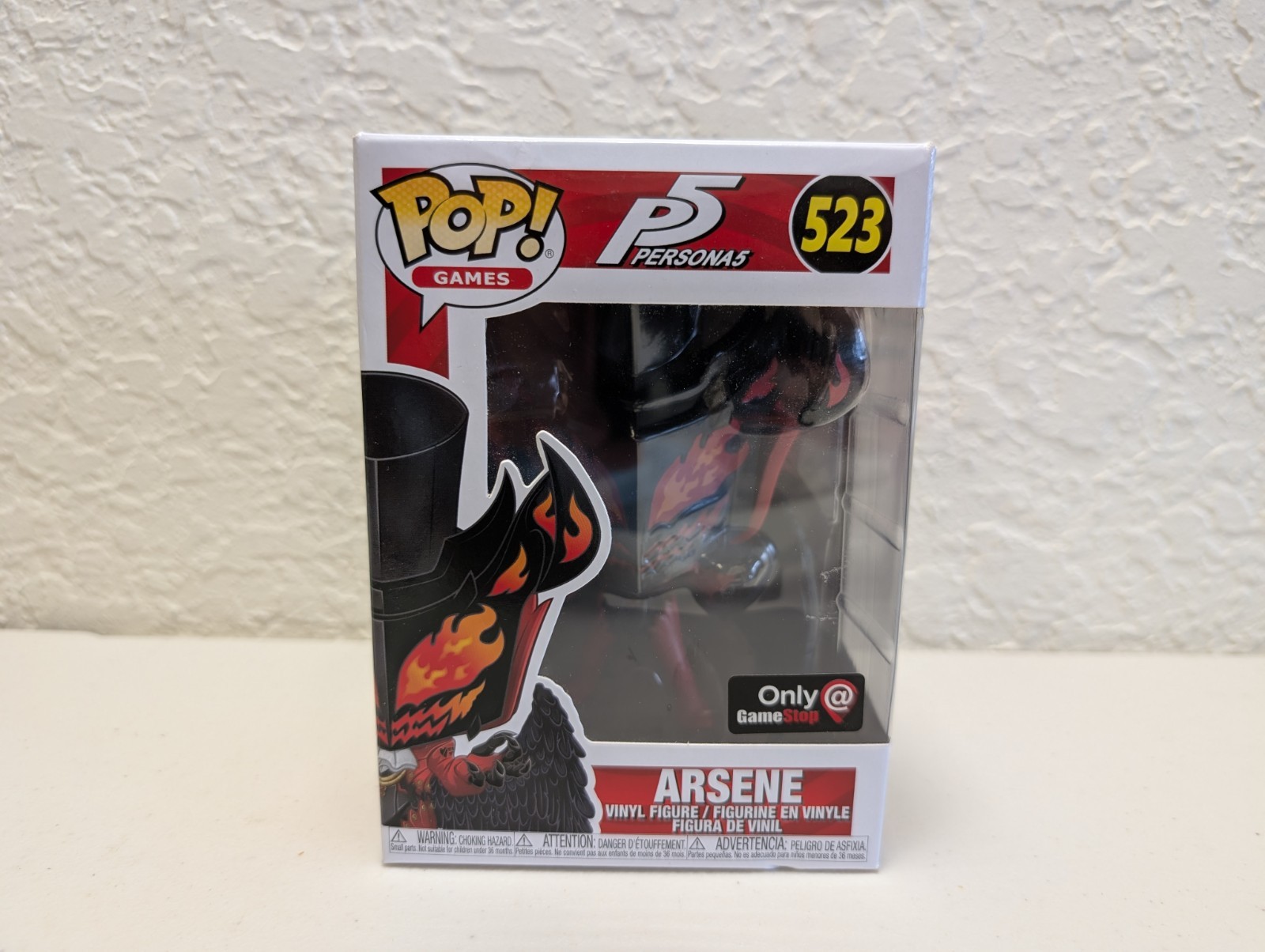 Persona 5 Arsene GameStop Exclusive Funko Pop #523 
