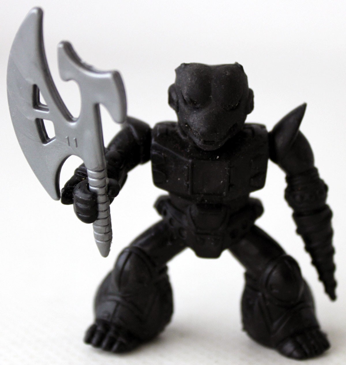 Vintage 80's Greek Battle Beasts Teratomaxoi Black Grizzly Bear +Weapon El Greco