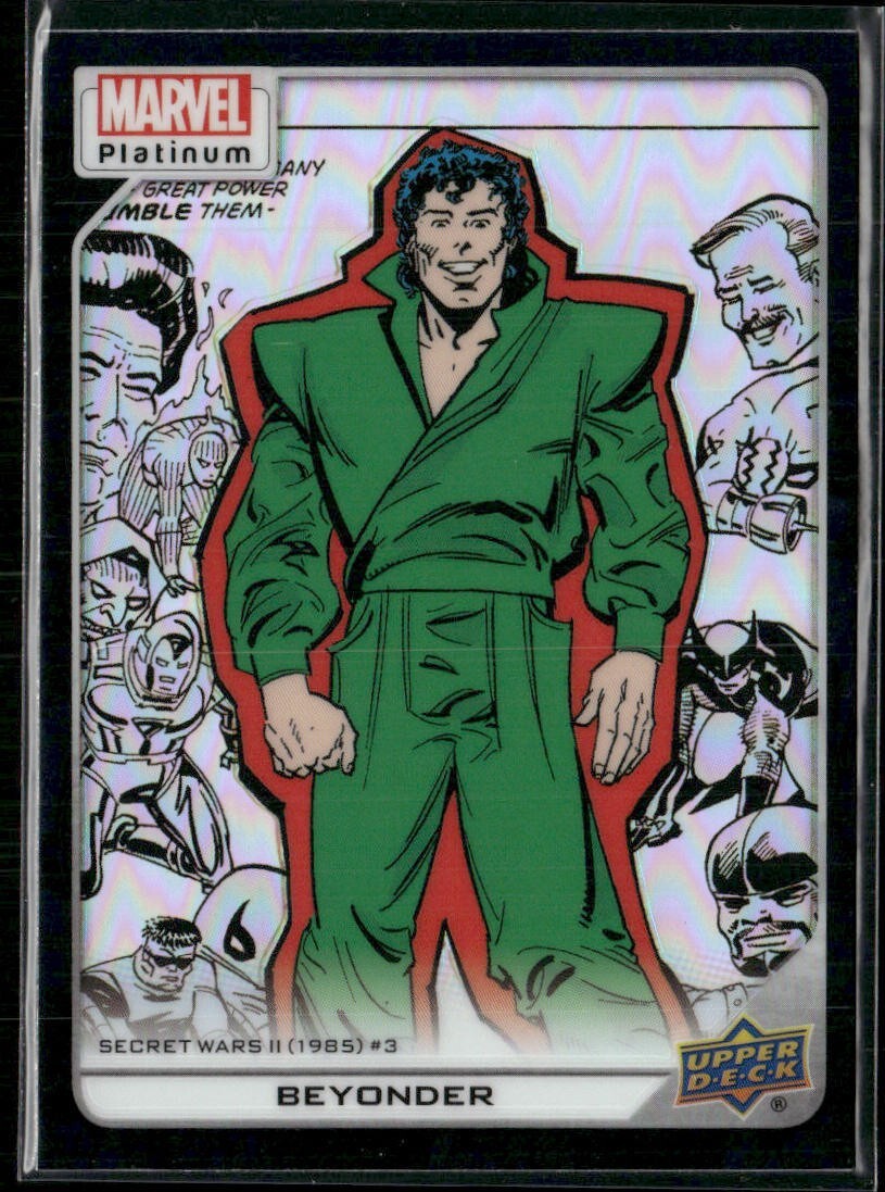 2023 Upper Deck Marvel Platinum Black Rainbow #139 - Beyonder