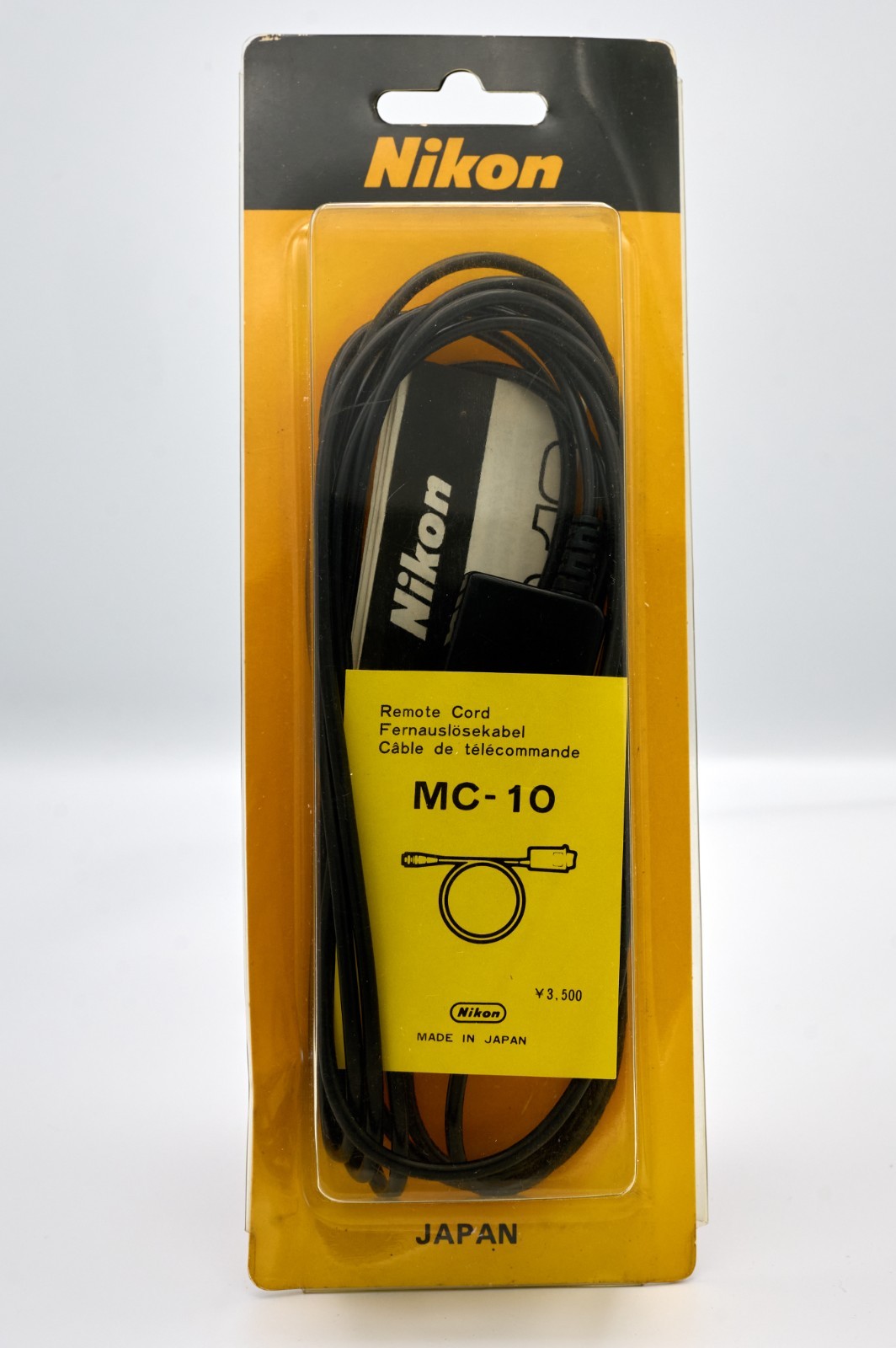 Nikon MC-10 Remote cord, New