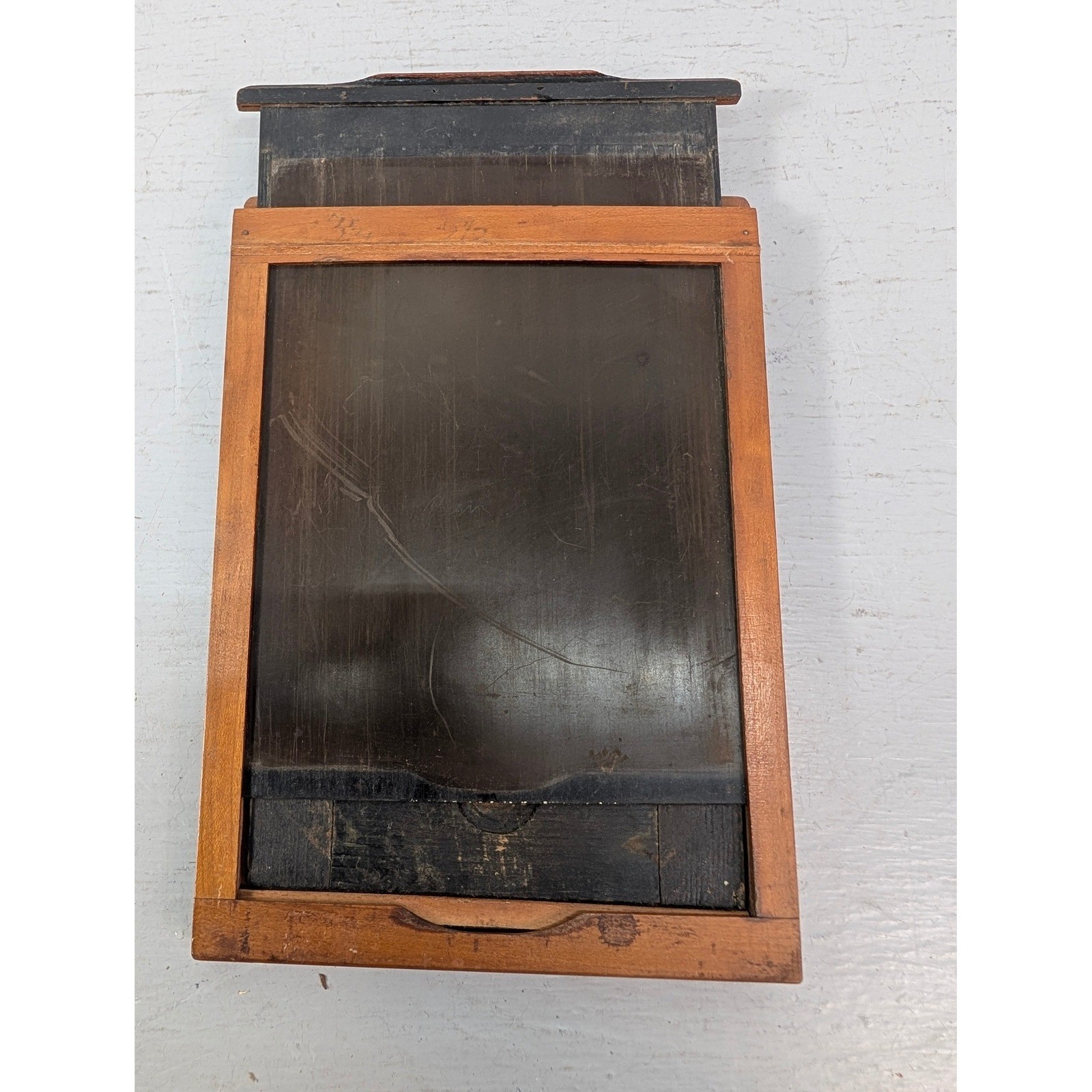 Vintage Premo Film Pack Adapter Eastman Kodak Co Wood Metal Pat 1904 6"x 8"