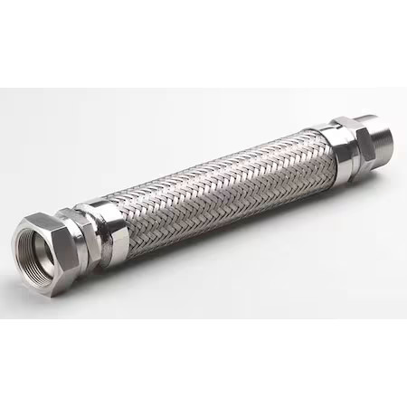Hose Master Gz025shxj180 1/4" Dia X 18" L 321 Ss Flexible Metal Hose