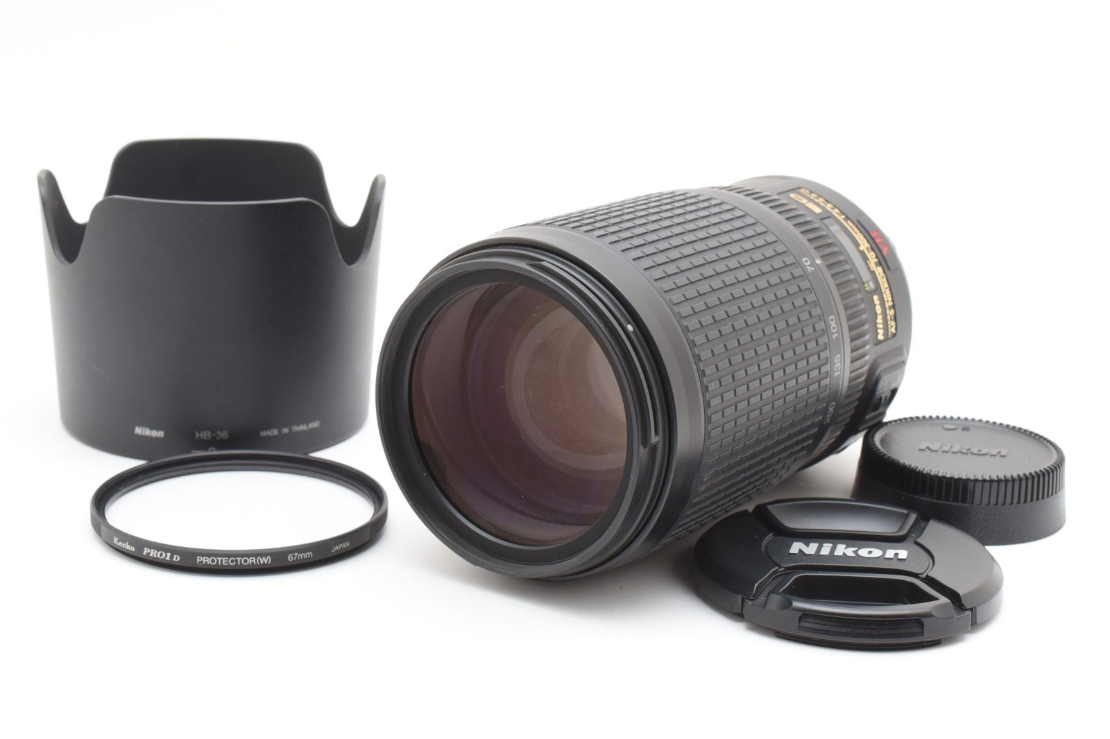 【Exc+5 】 Nikon AF-S VR Zoom-Nikkor 70-300mm f/4.5-5.6G IF-ED  Lens From Japan