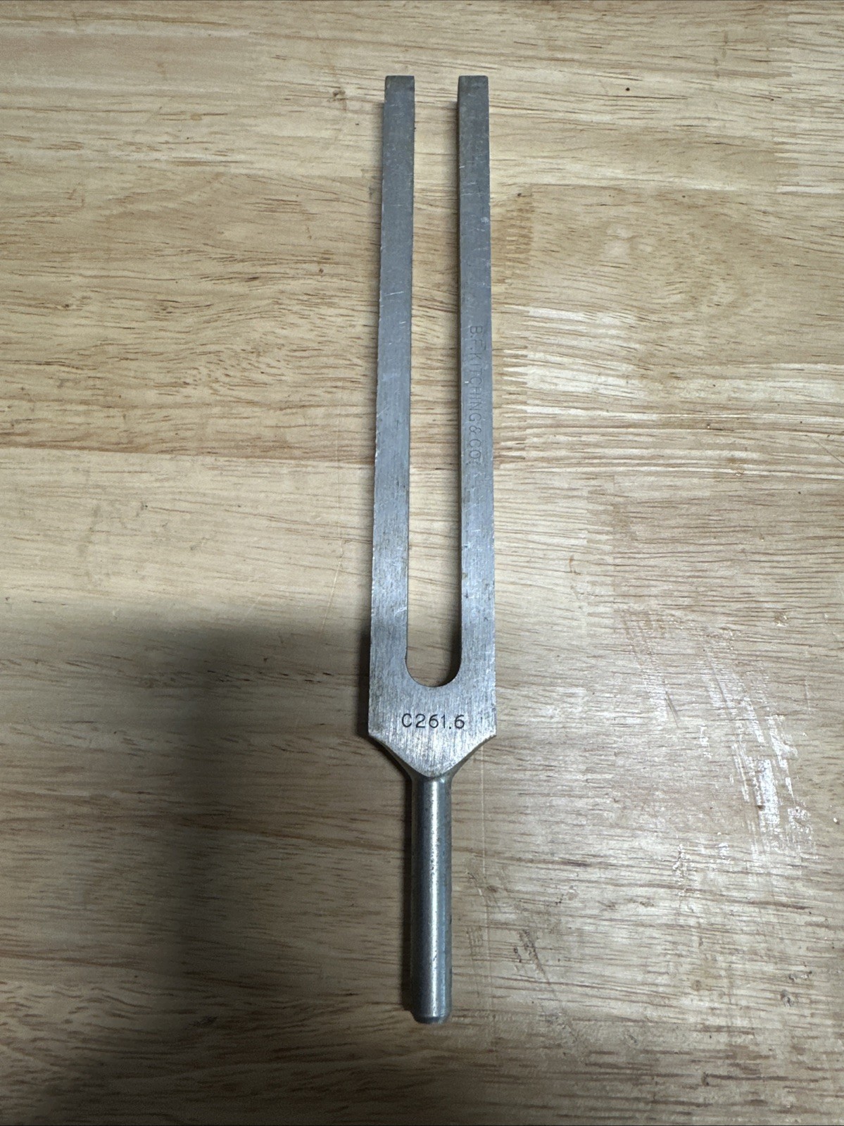 1 Piano Musical professional Chromatic Tuning Fork C261.6  C-261.6