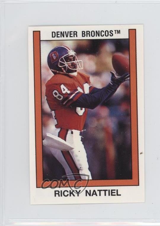 1989 Panini Album Stickers Ricky Nattiel #260 2j2