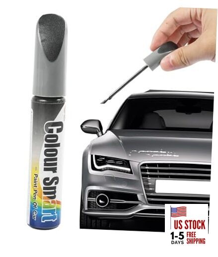 Car Touch Up Paint Pen,Car Accessories Paint Scratch Repair,Magic Pen for Gray