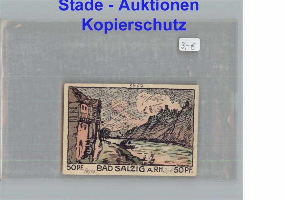 50278441 - 5407 Bad Salzig Bad Salzig emergency money Rhine-Hunsrueck district LKR