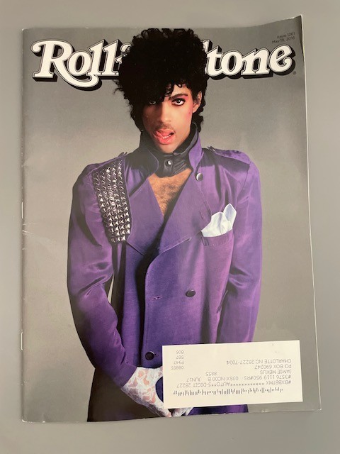 ROLLING STONE MAGAZINE PRINCE  Issue May 2016