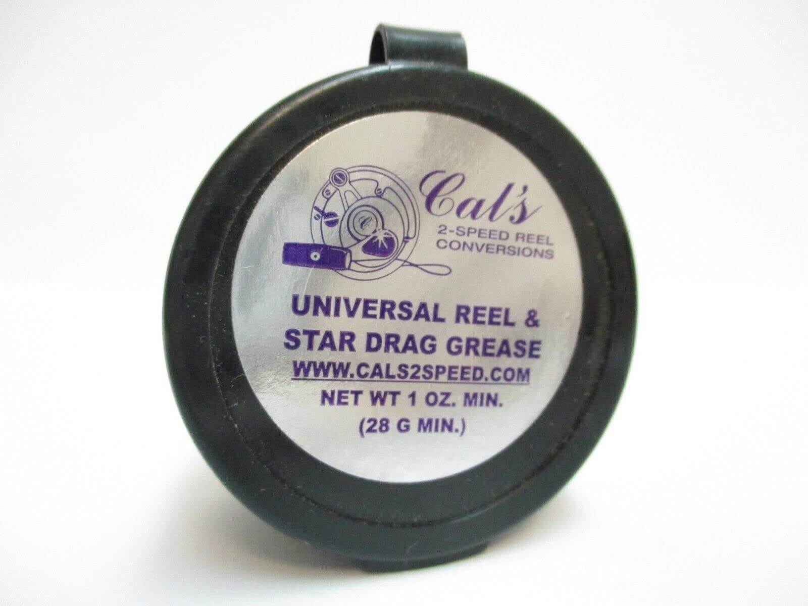 Cal's Universal Reel and Star Drag Grease - Multi Use - (1) Light-Purple 1oz