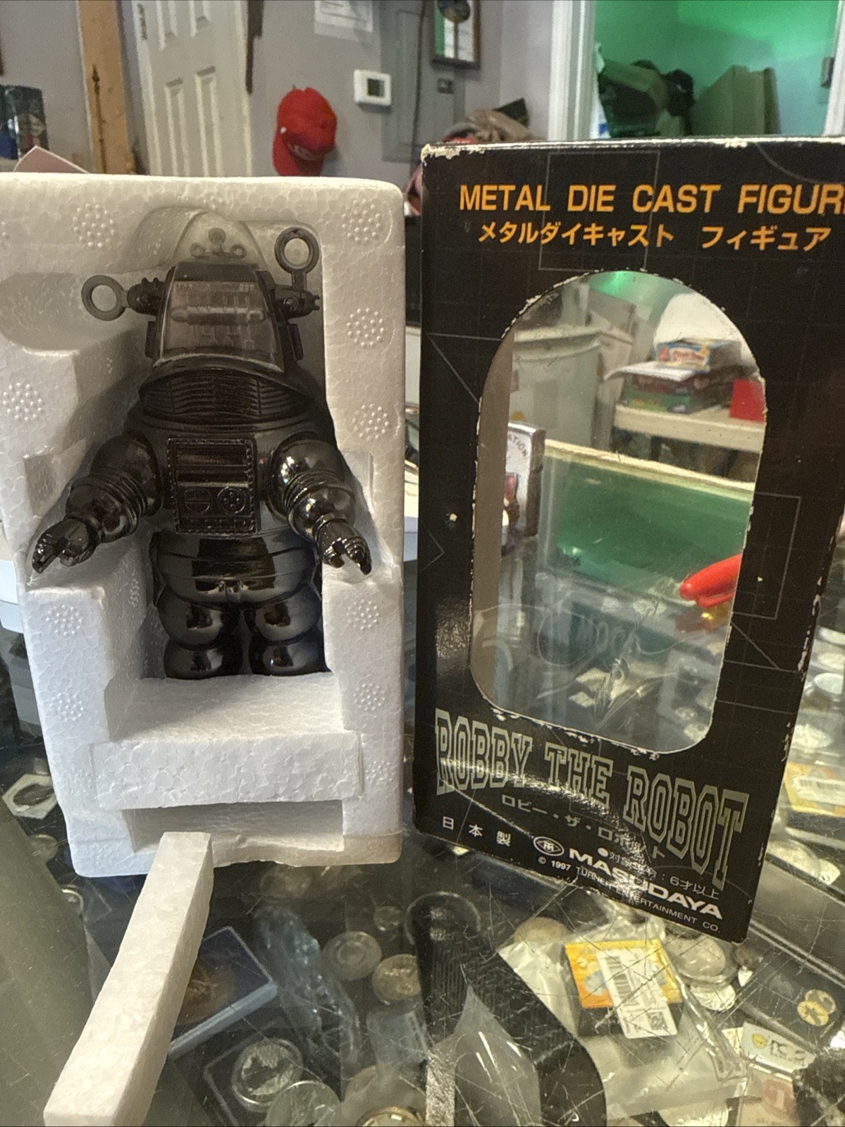 Forbidden Planet Robby the Robot Die Cast Figure Masudaya (t11)