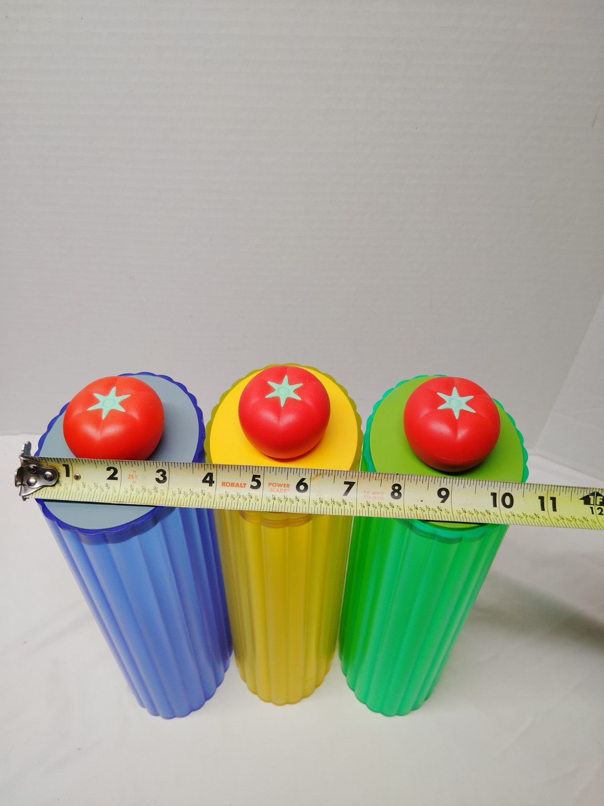 3 ALESSI Italy Post Modern Pasta Canisters by Stefano Giovannoni '98   Rigatoni 