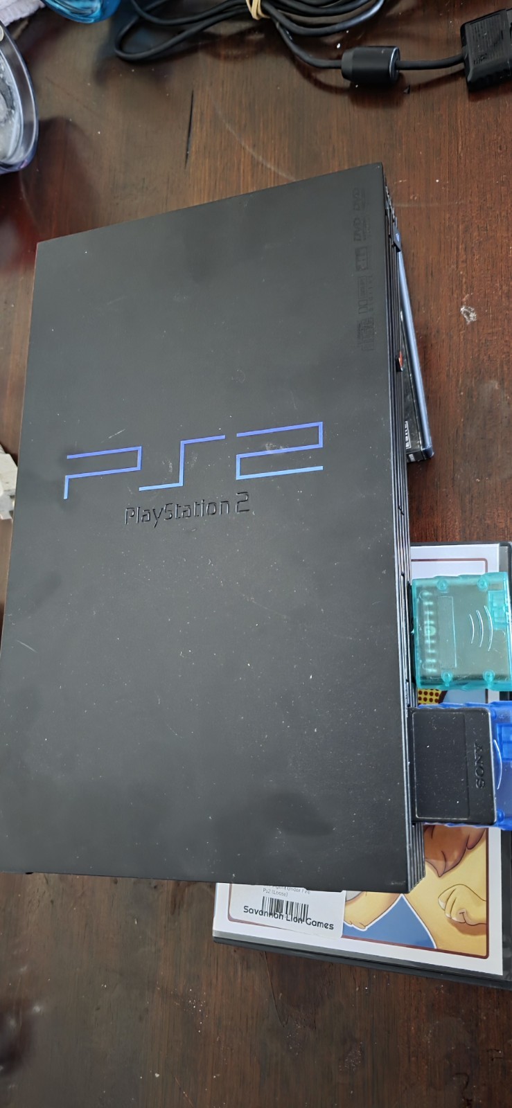 Sony PlayStation 2 Console with Controllers & Games: Battlefield 2, Mortal Komb…