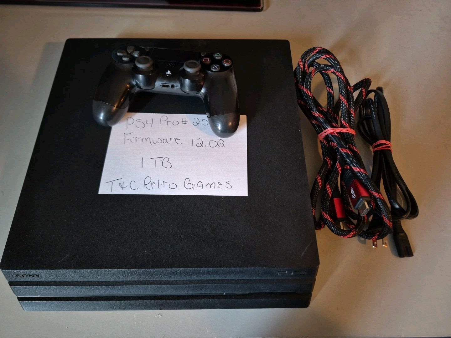 🔥Sony PlayStation 4 Pro 1TB CUH-7215B PS4 Tested & Fast Shipping