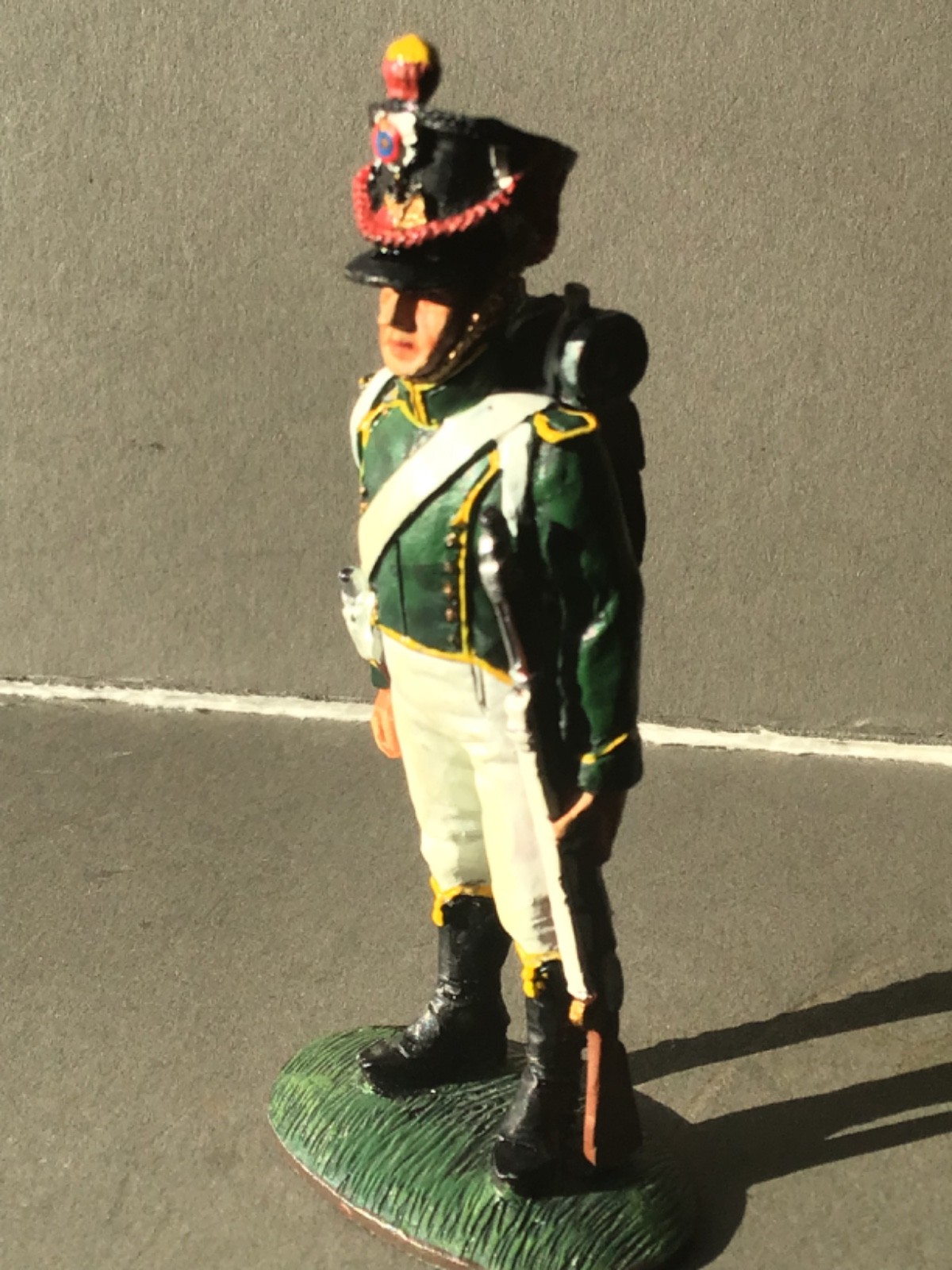 Del Prado 60 mm Napoleonic Figure Flanquer Imperial Young Guard 1813