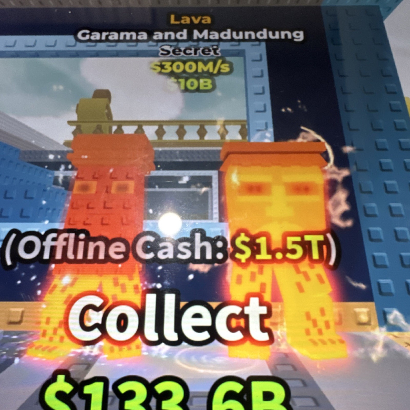 Secret Lava Garama Madundung 300M/S  In game item for $27.00 