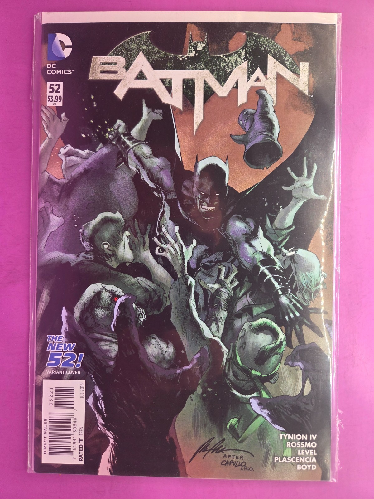 BATMAN   #52    VF/NM    2016   B&B COMBINE SHIPPING