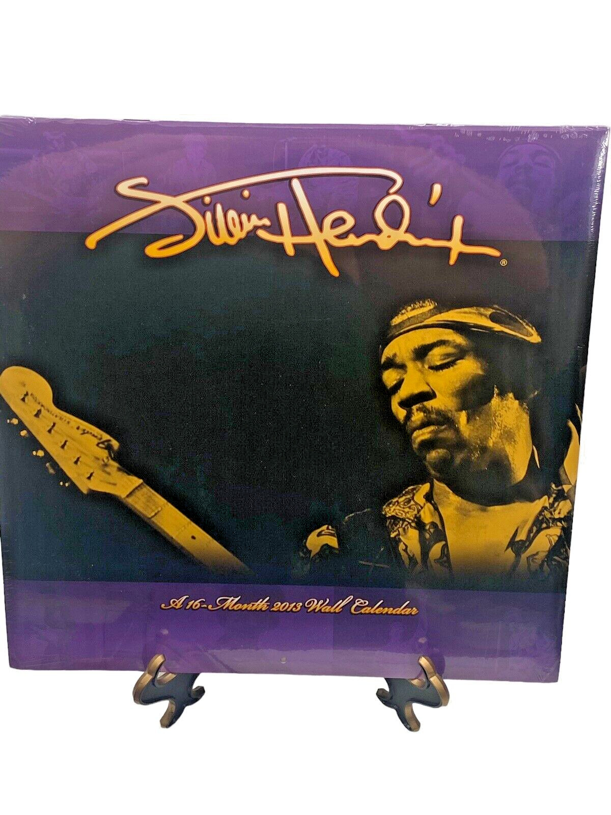 DateWorks Jimi Hendrix Wall Calendar 2013 New Sealed Collectors Item Memorabilia