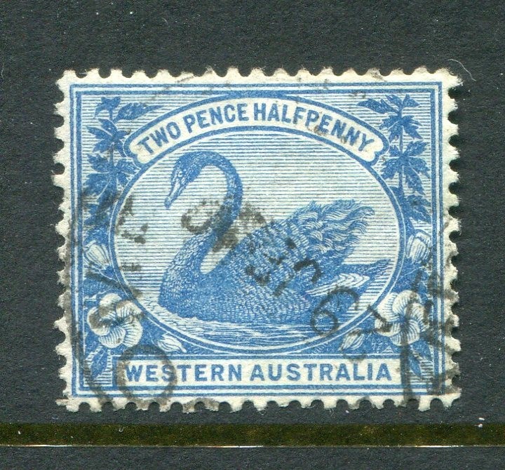 Western Australia #75 Swan 2 1/2 P. [Used]