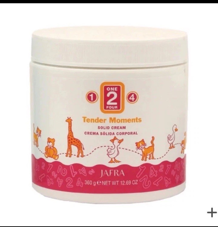 JAFRA Tender Moments 1-2-4 Solid Cream 360g Bonus Size Large Family Pack